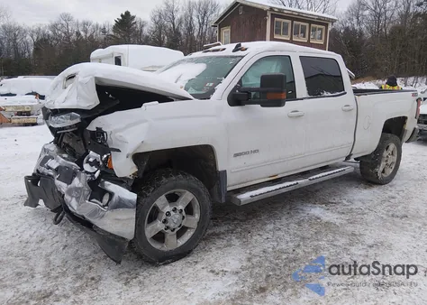 2018 Chevrolet Silverado 2500Hd Lt из США, поврежденный, VIN 1GC1KVEY5JF268115